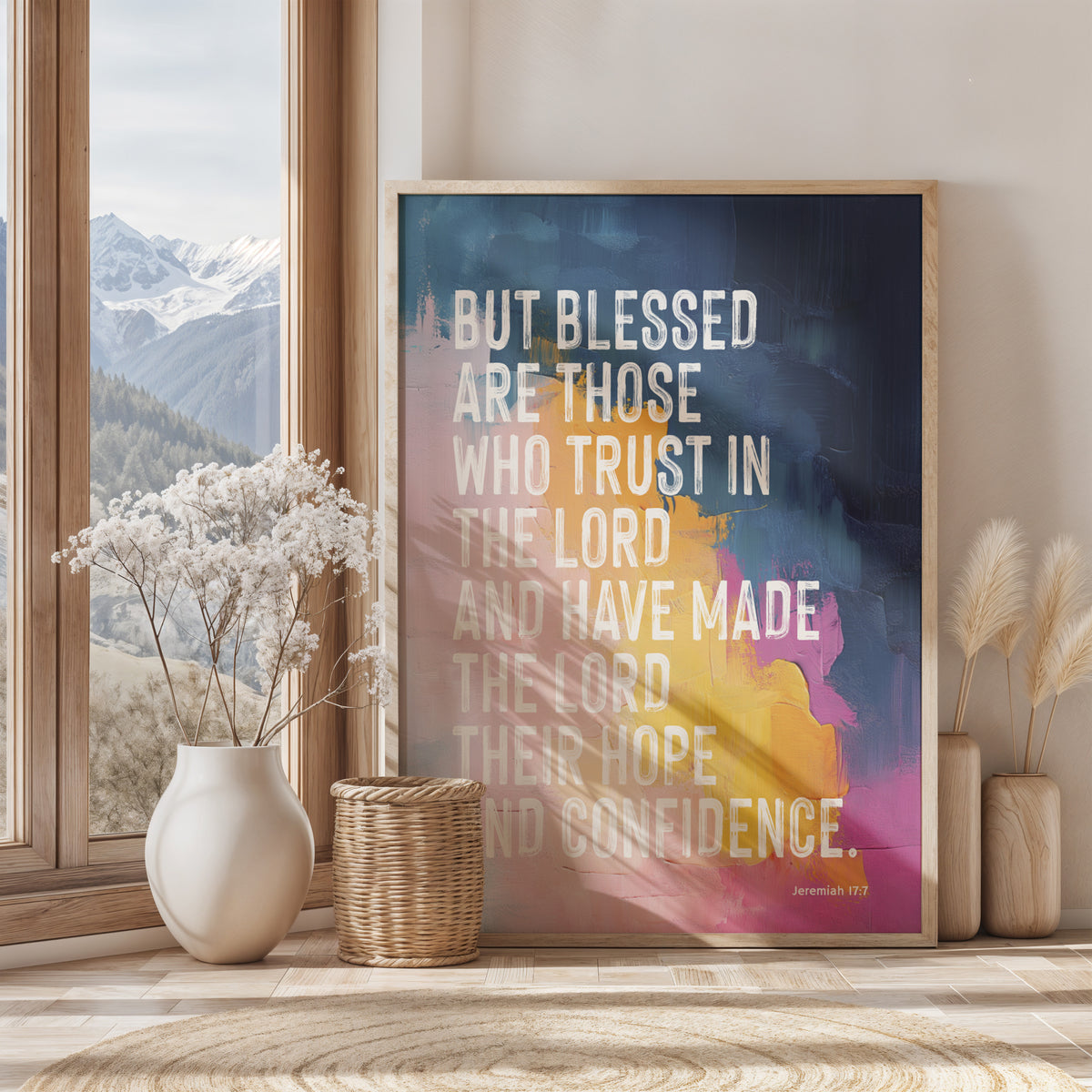 BUT BLESSED ARE THOSE WHO TRUST IN THE LORD