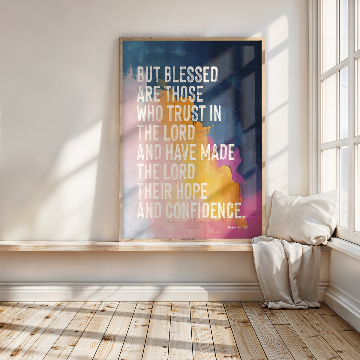 BUT BLESSED ARE THOSE WHO TRUST IN THE LORD