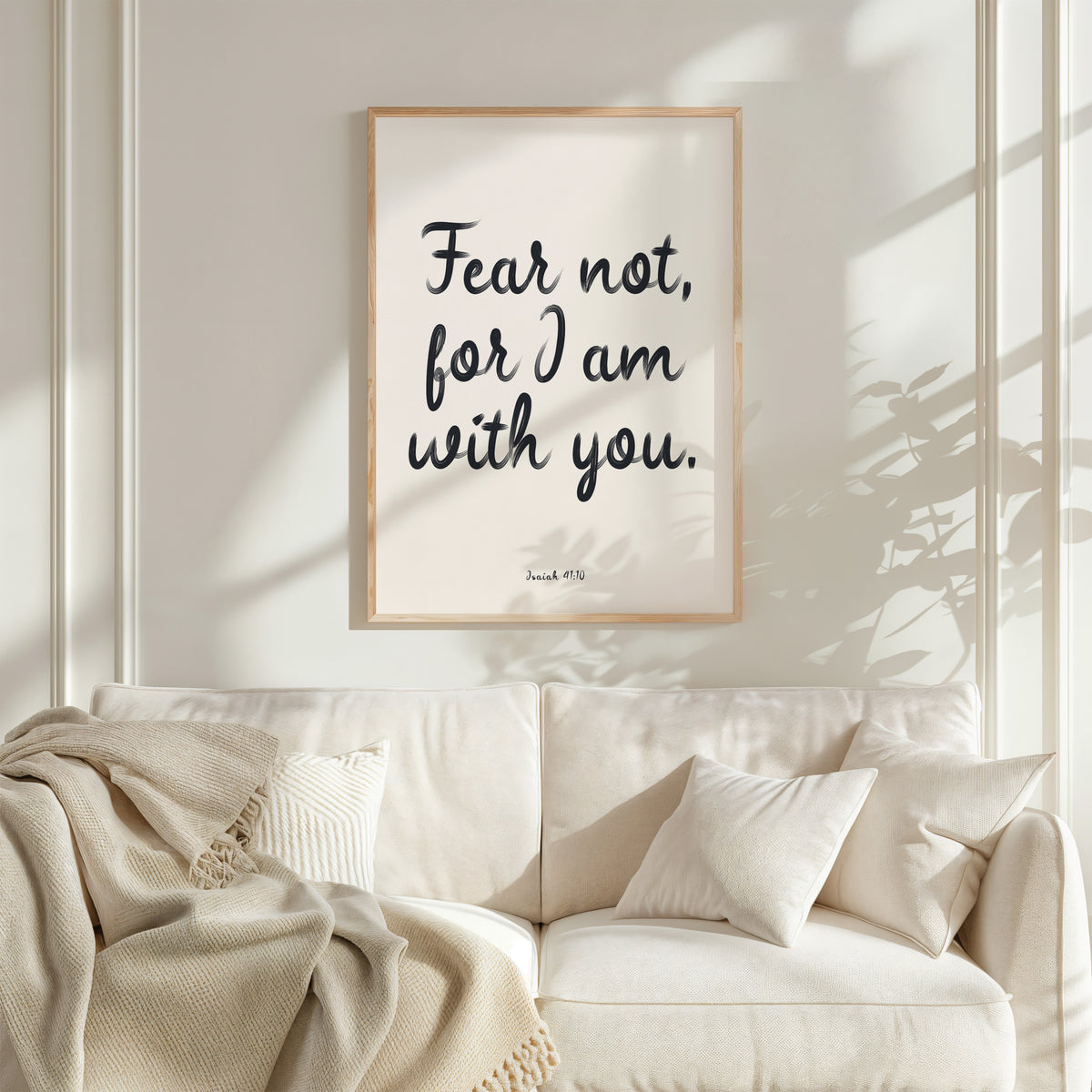 FEAR NOT FOR I AM WITH YOU