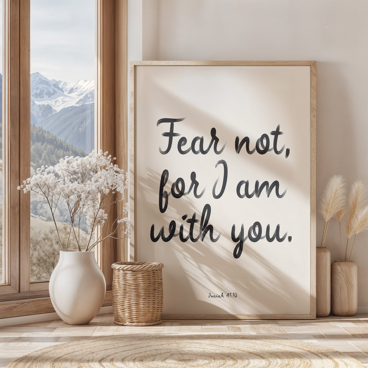 FEAR NOT FOR I AM WITH YOU