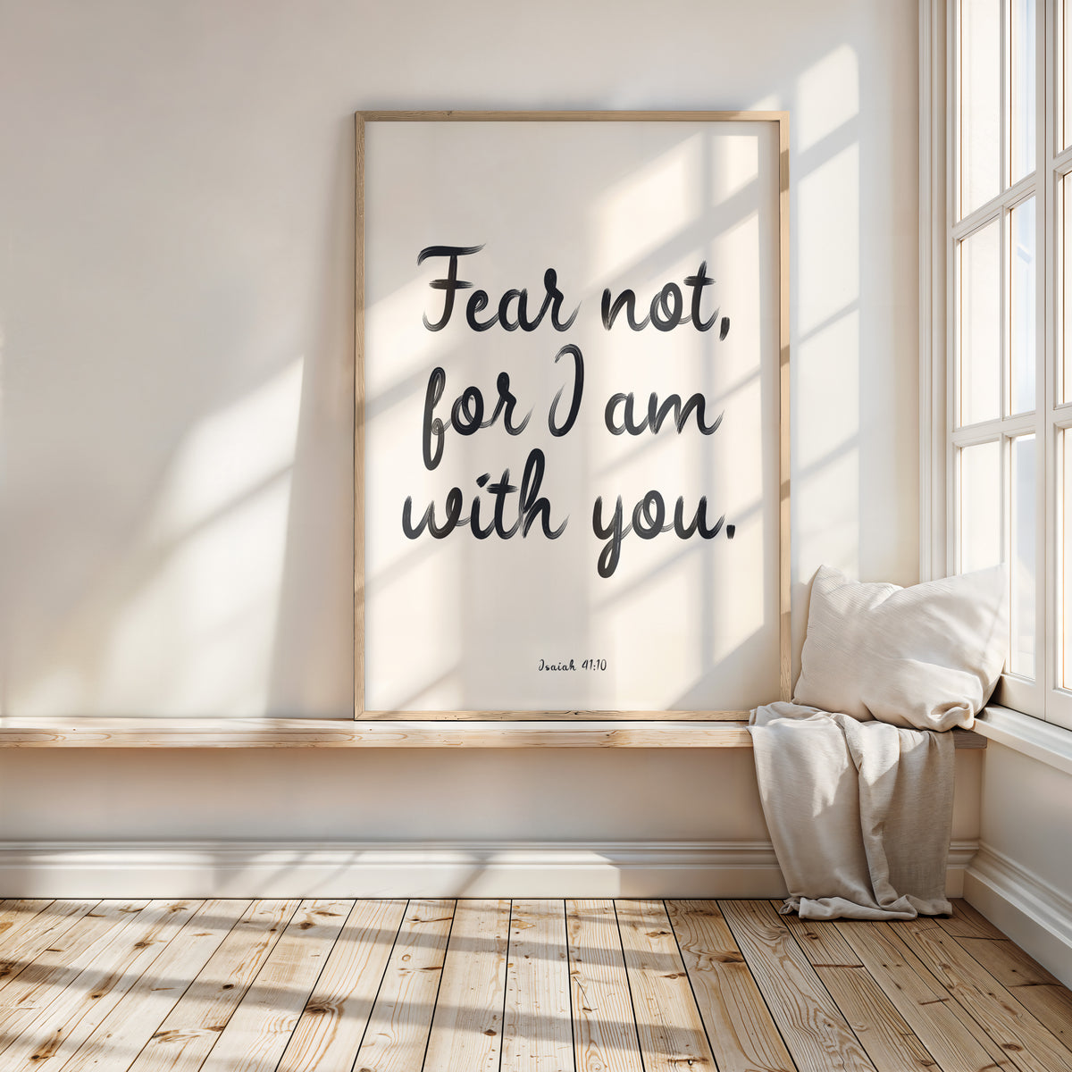 FEAR NOT FOR I AM WITH YOU
