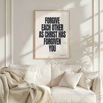 FORGIVE EACH OTHER