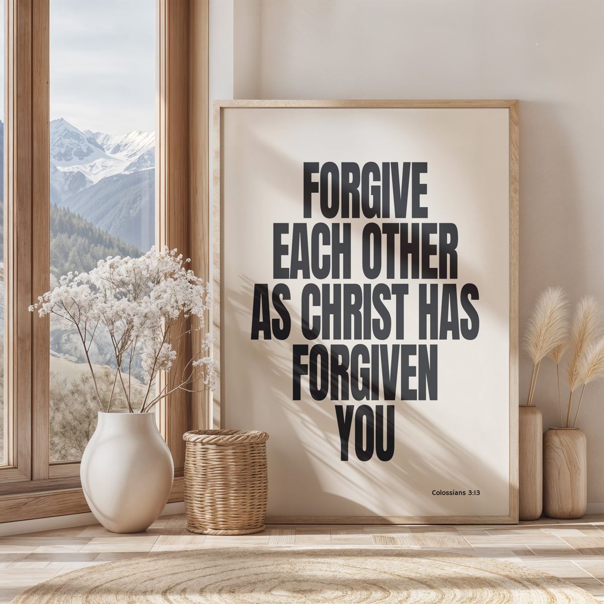 FORGIVE EACH OTHER