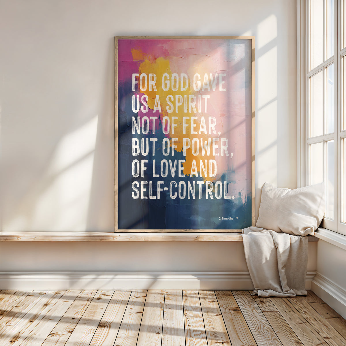 FOR GOD GAVE US A SPIRIT NOT OF FEAR