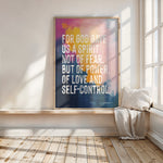 FOR GOD GAVE US A SPIRIT NOT OF FEAR