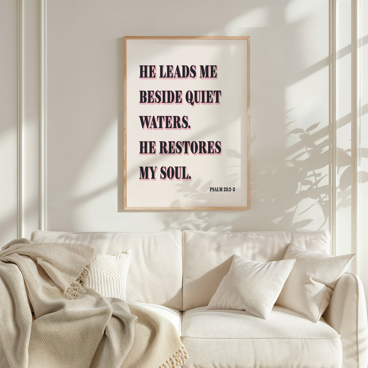 HE RESTORES MY SOUL