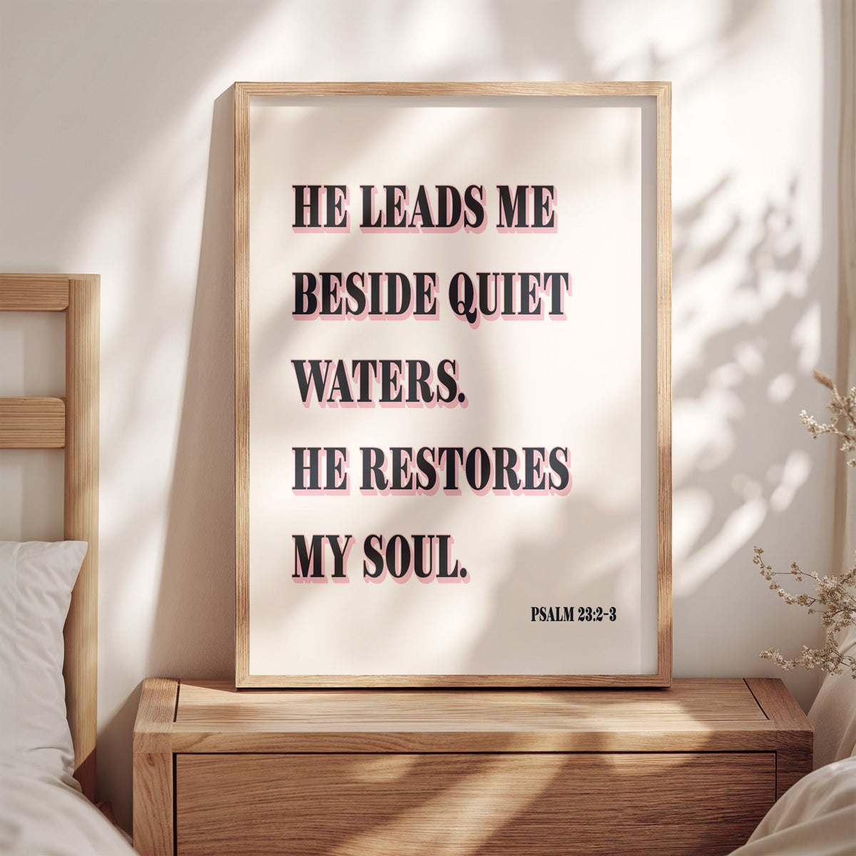 HE RESTORES MY SOUL