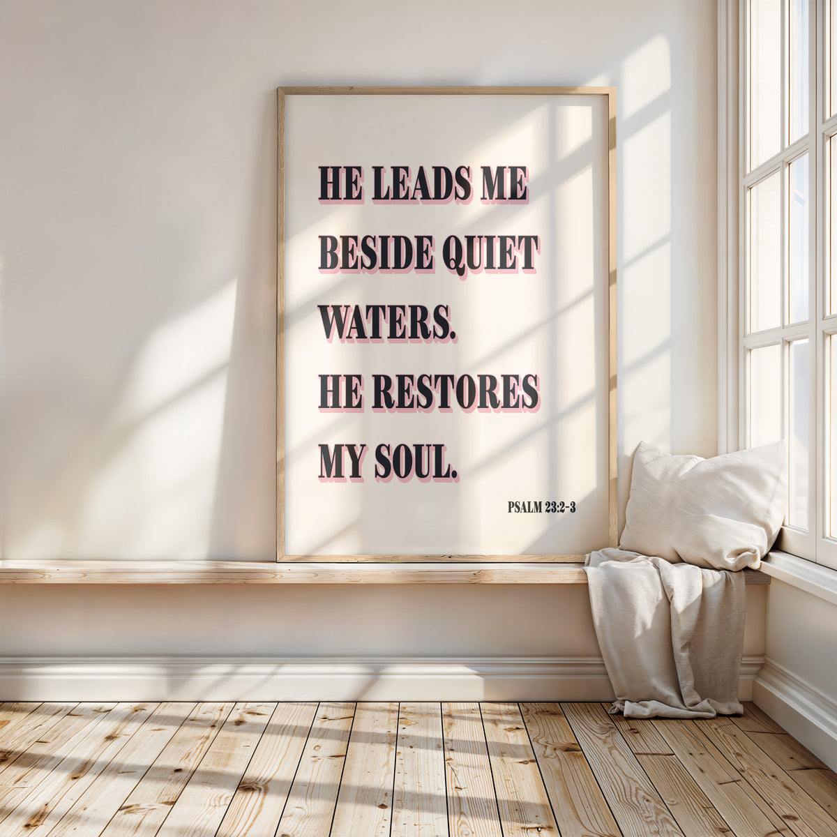 HE RESTORES MY SOUL