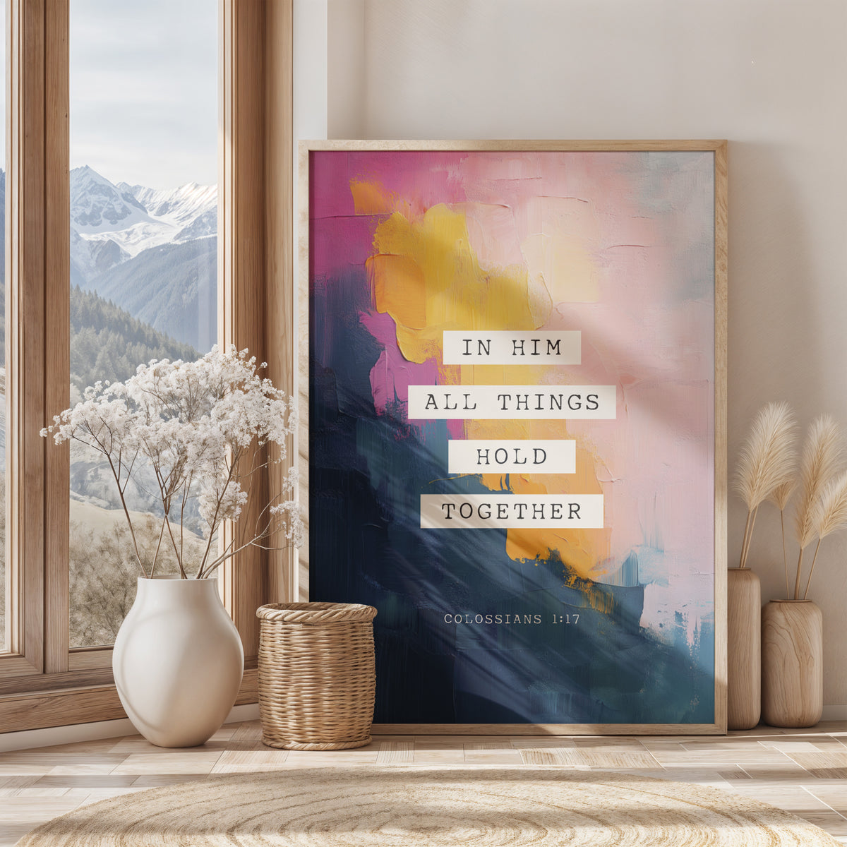 IN HIM ALL THINGS HOLD TOGETHER
