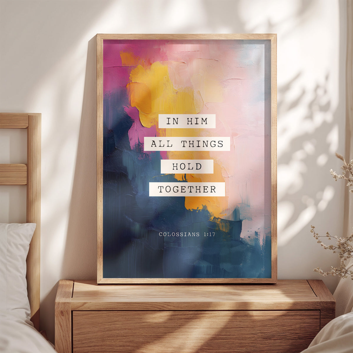 IN HIM ALL THINGS HOLD TOGETHER