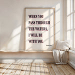 I WILL BE WITH YOU