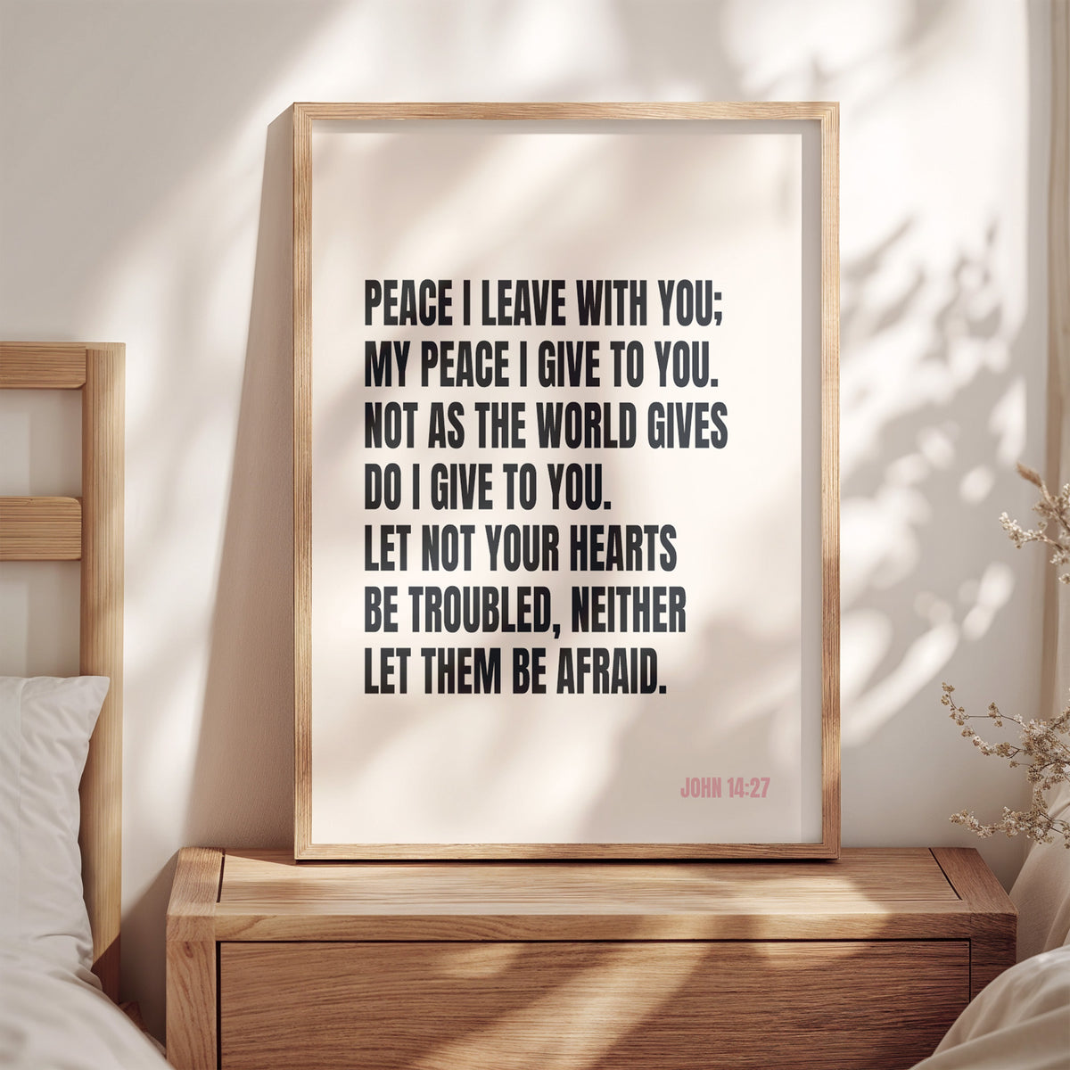 PEACE I LEAVE WITH YOU