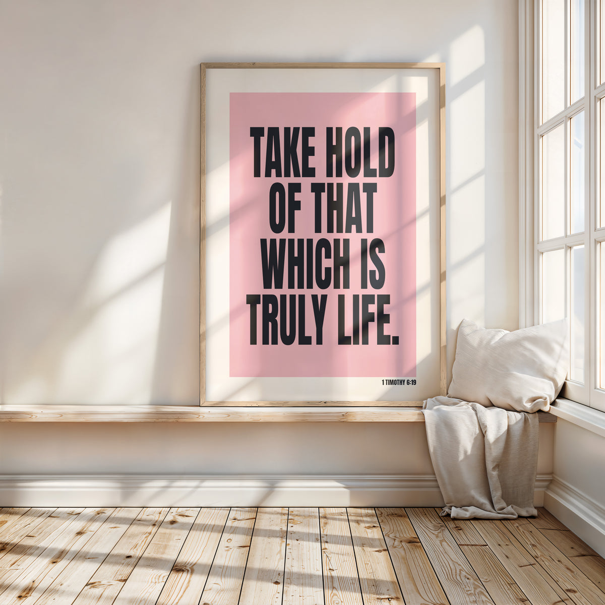 TAKE HOLD OF THAT WHICH IS TRULY LIFE