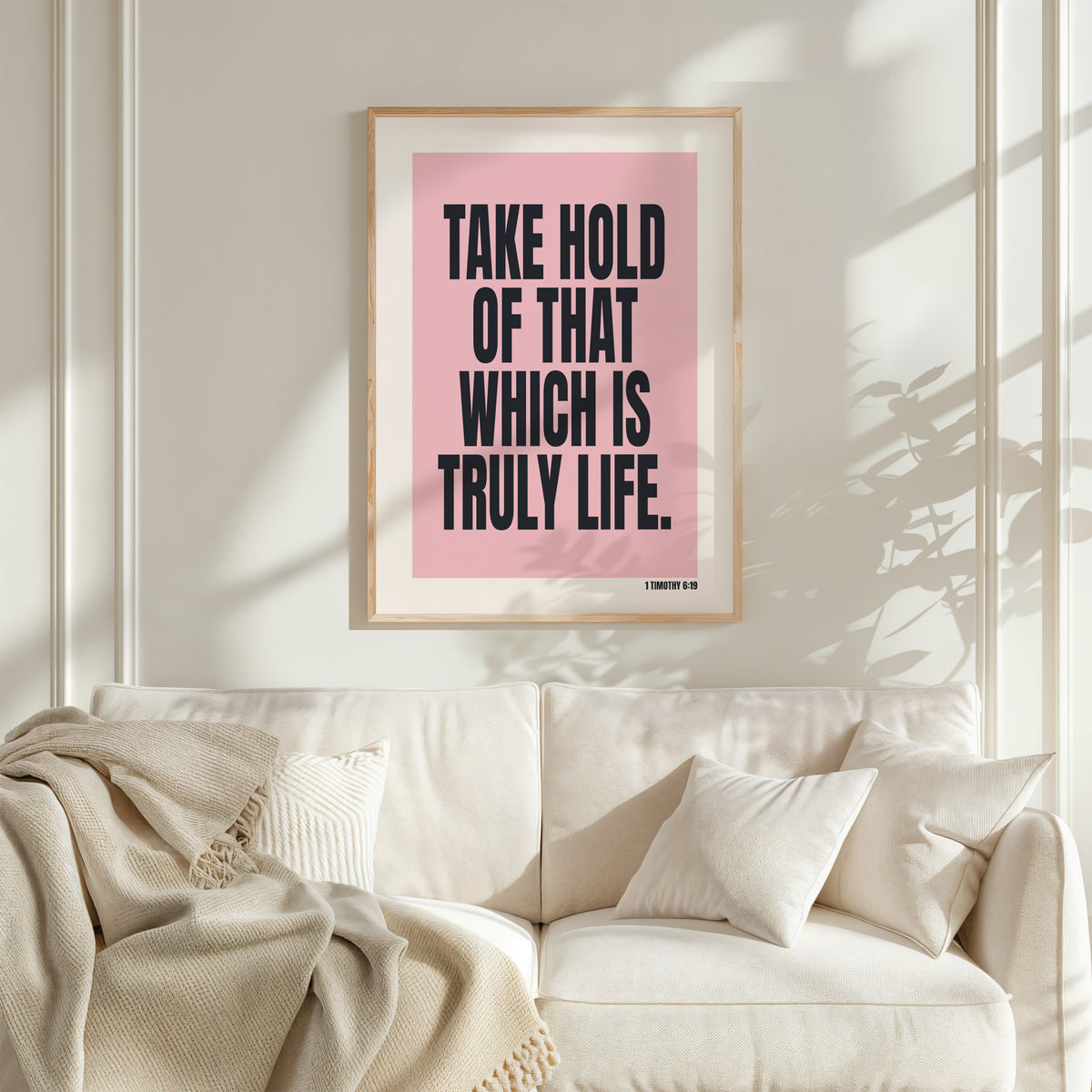 TAKE HOLD OF THAT WHICH IS TRULY LIFE