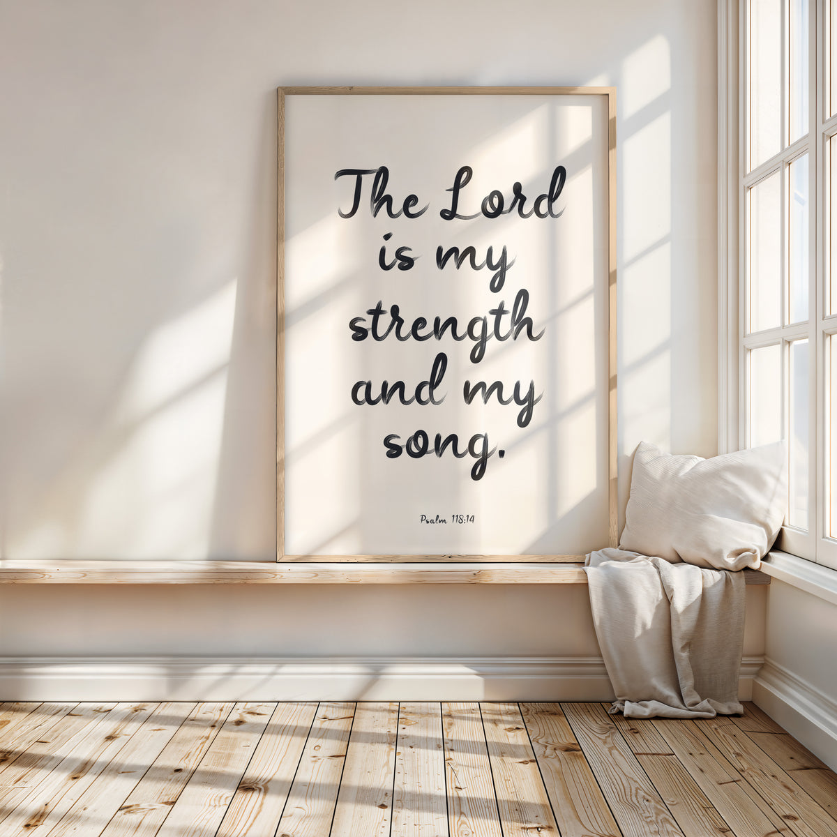 THE LORD IS MY STRENGTH AND MY SONG