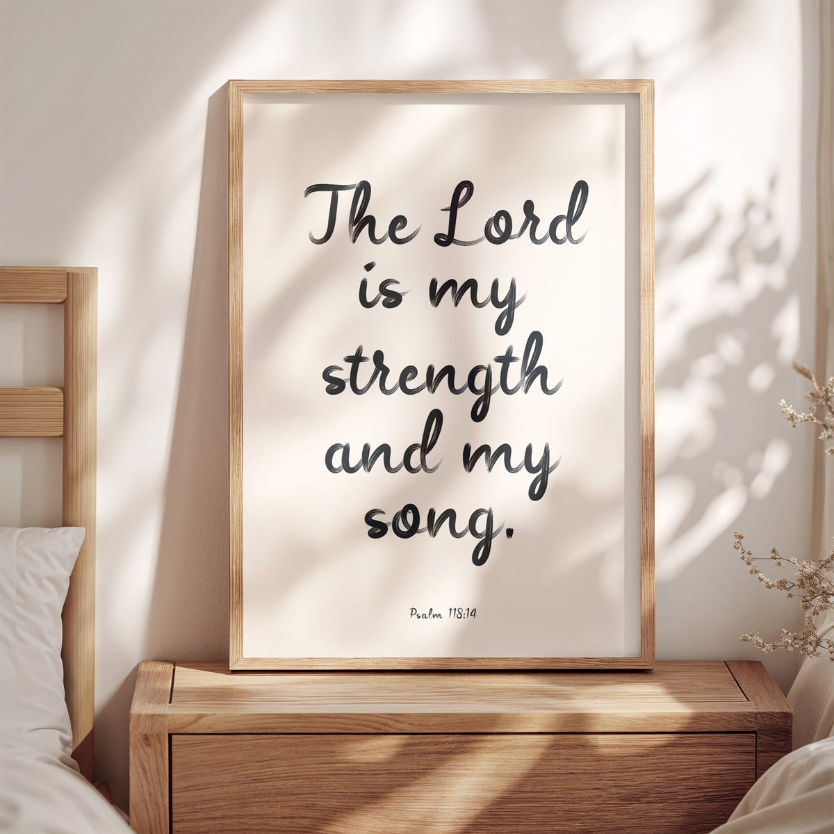 THE LORD IS MY STRENGTH AND MY SONG