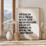 TRUST IN THE LORD