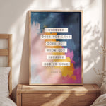WHOEVER DOES NOT LOVE