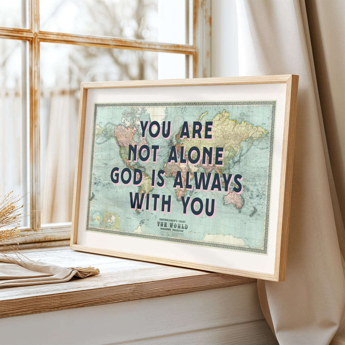 YOU ARE NOT ALONE GOD IS ALWAYS WITH YOU