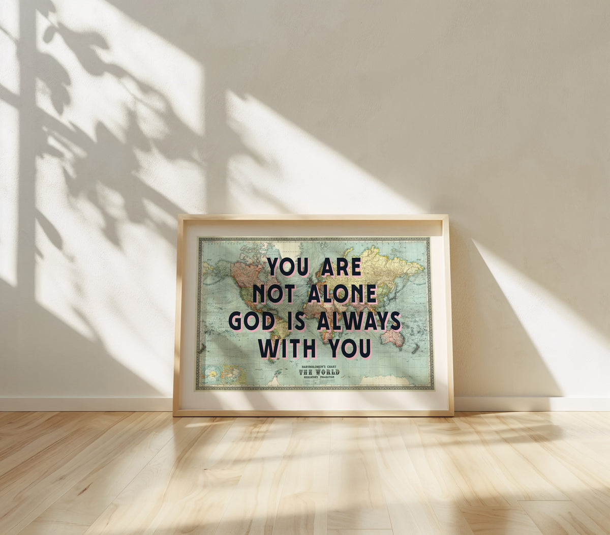YOU ARE NOT ALONE GOD IS ALWAYS WITH YOU