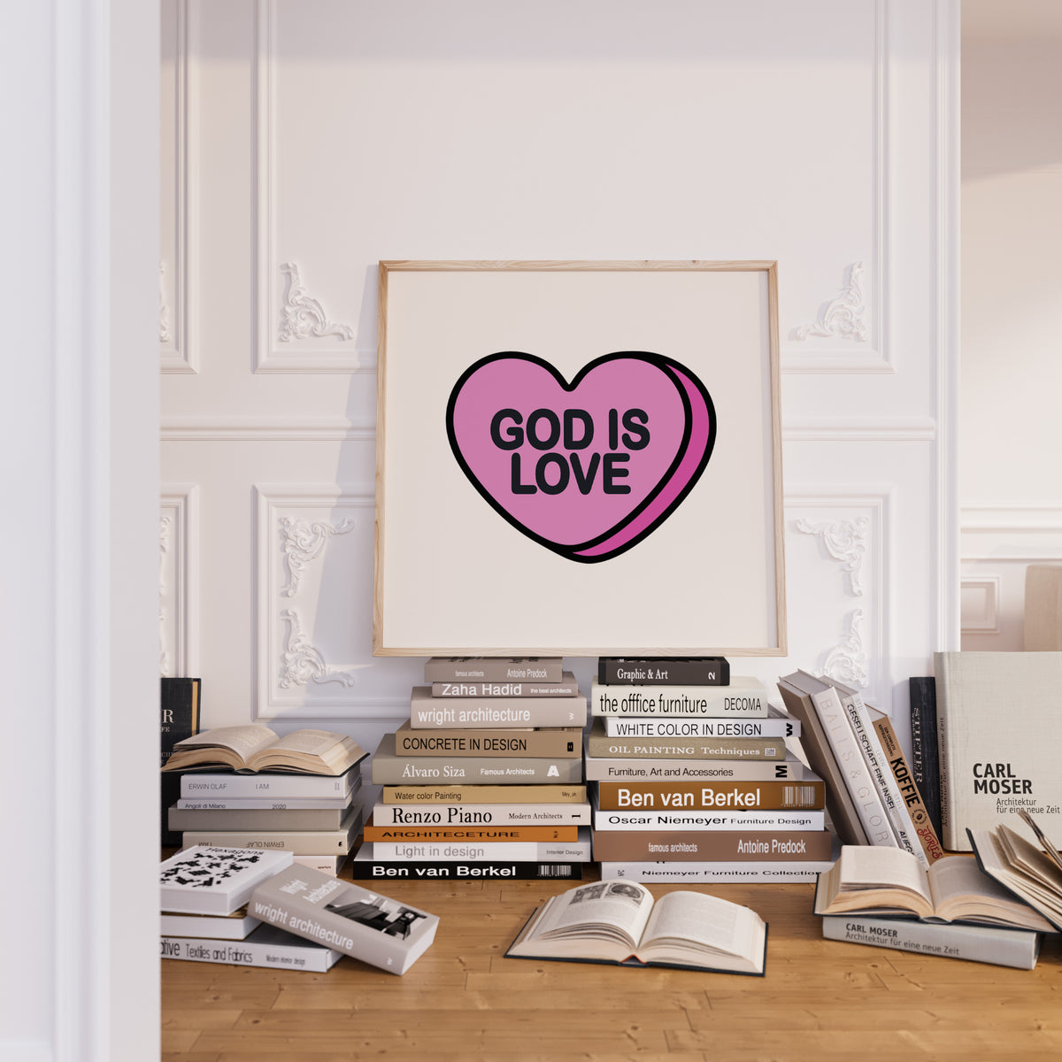 GOD IS LOVE - Candy Heart