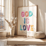 GOD IS LOVE - Personalised Wedding Art