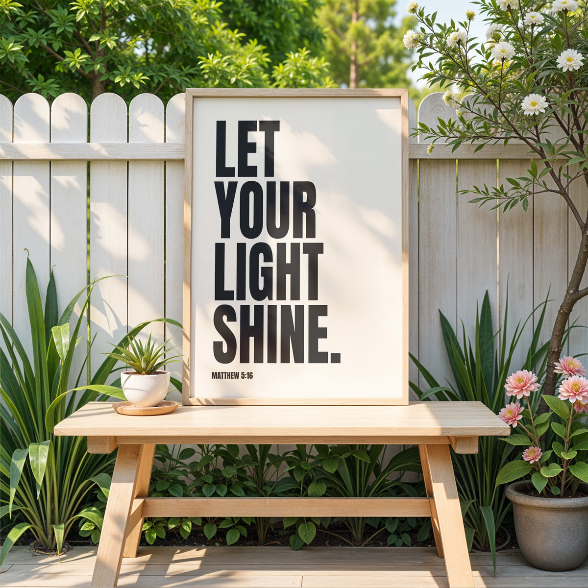 LET YOUR LIGHT SHINE