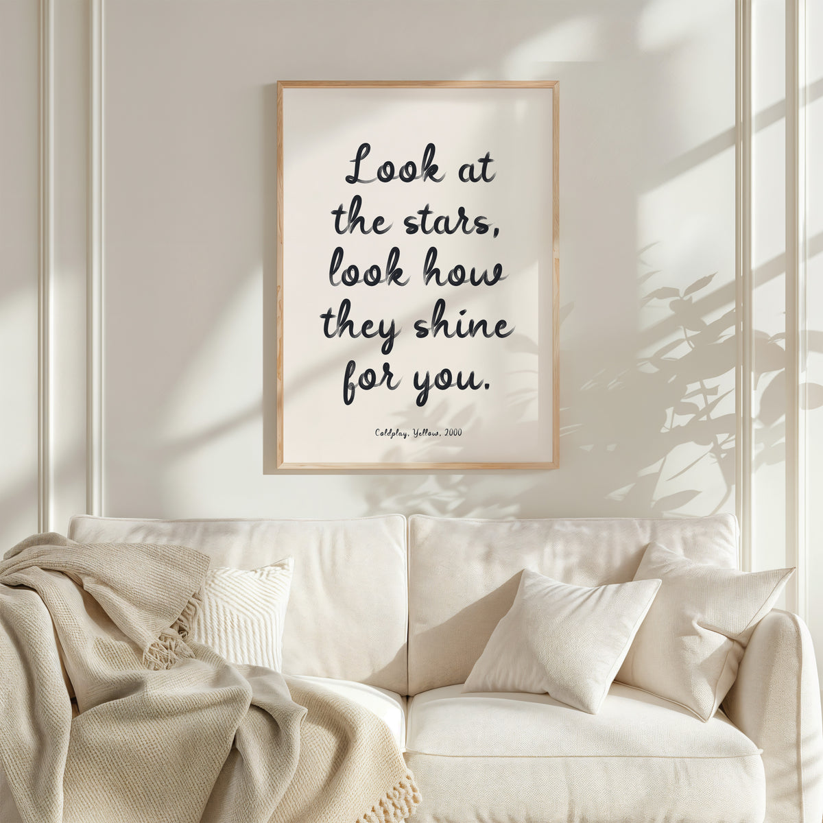 LOOK AT THE STARS - Coldplay, Yellow