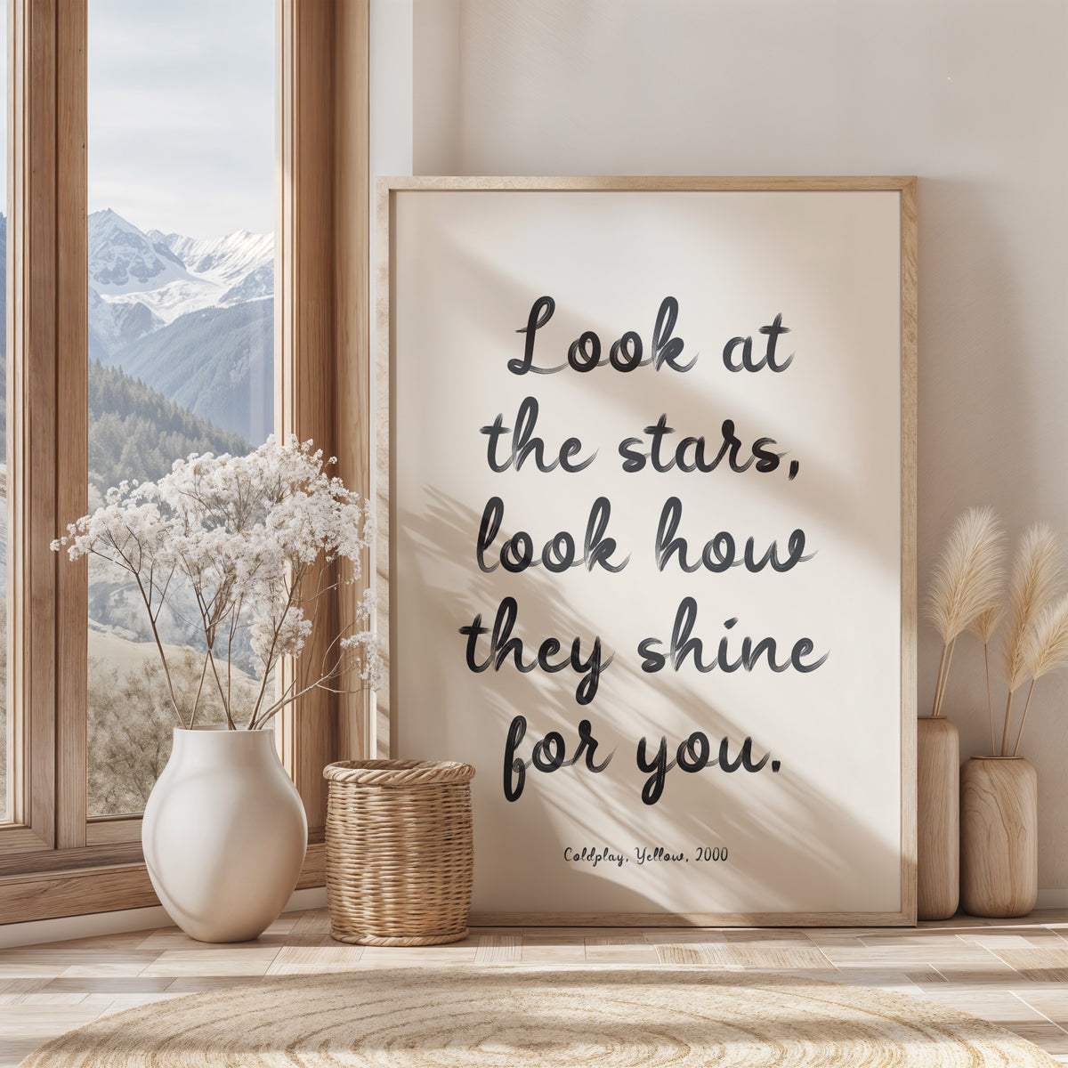 LOOK AT THE STARS - Coldplay, Yellow