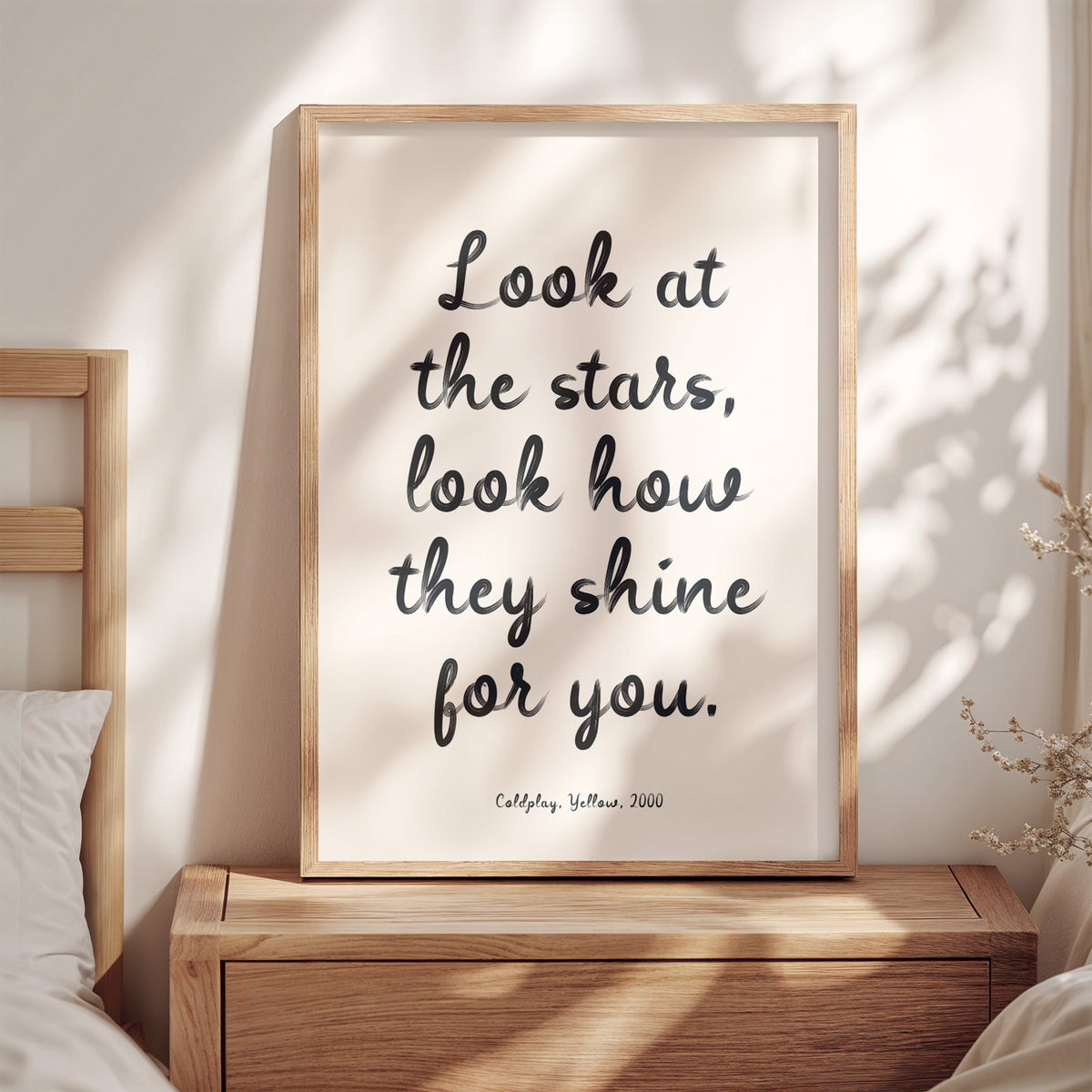LOOK AT THE STARS - Coldplay, Yellow
