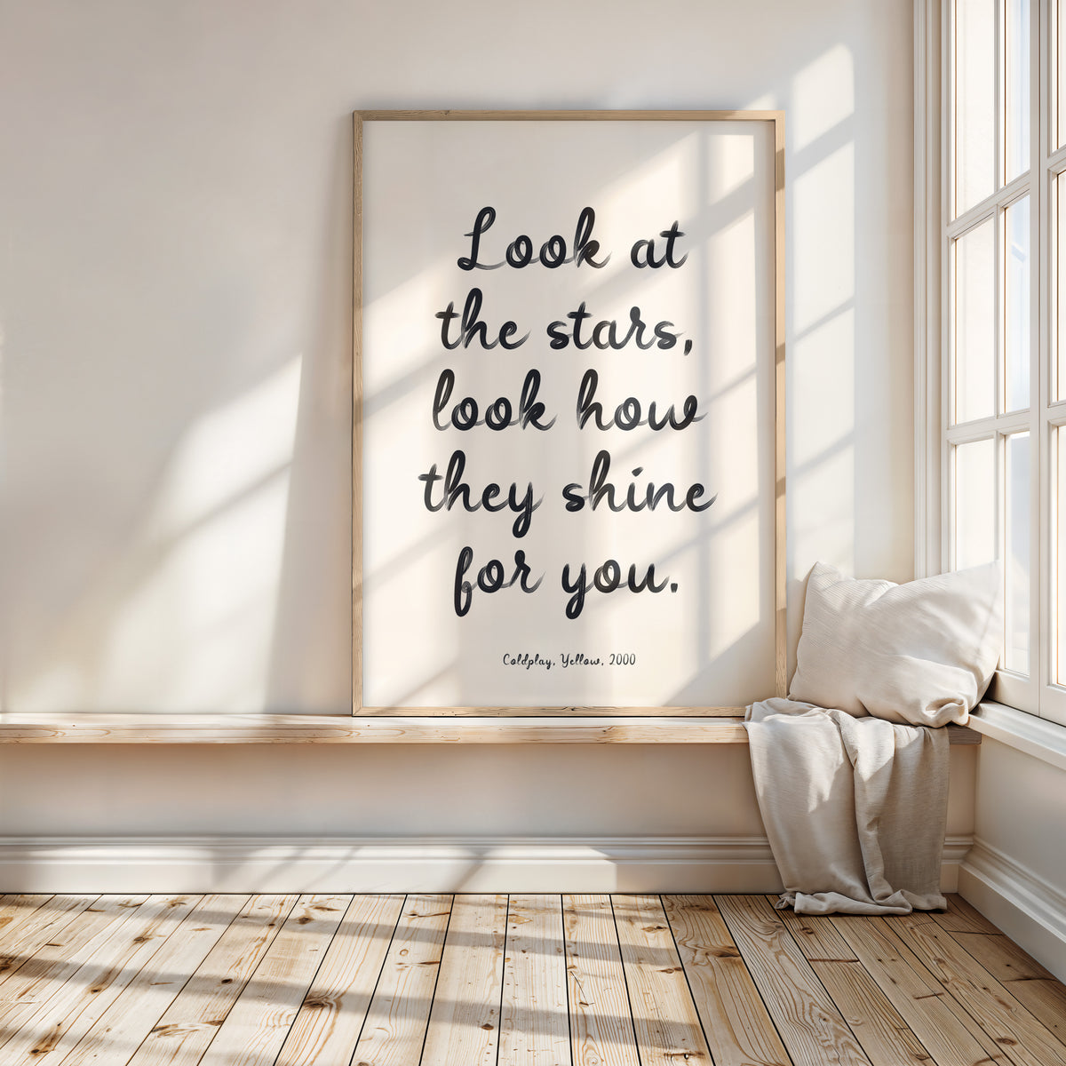 LOOK AT THE STARS - Coldplay, Yellow