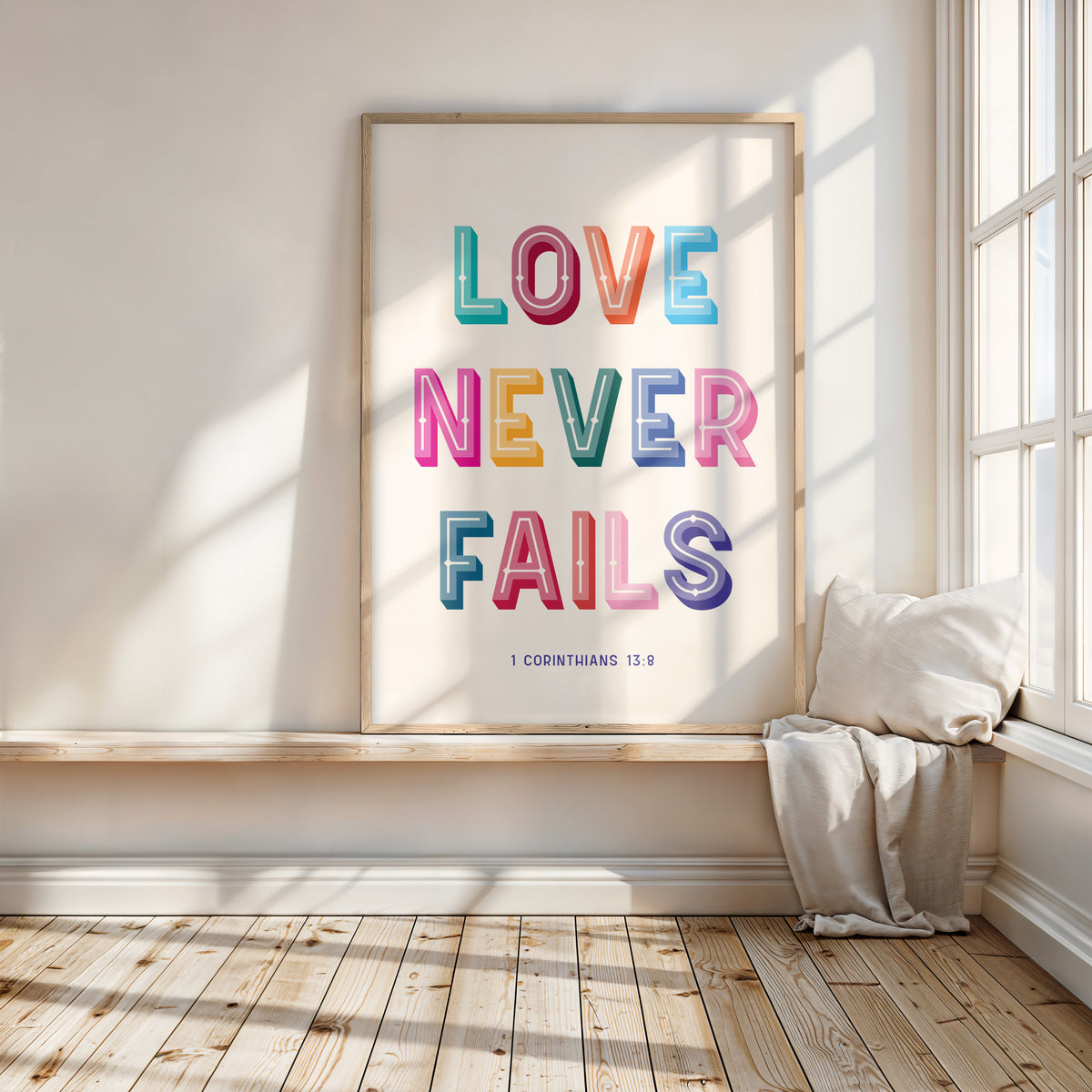 LOVE NEVER FAILS