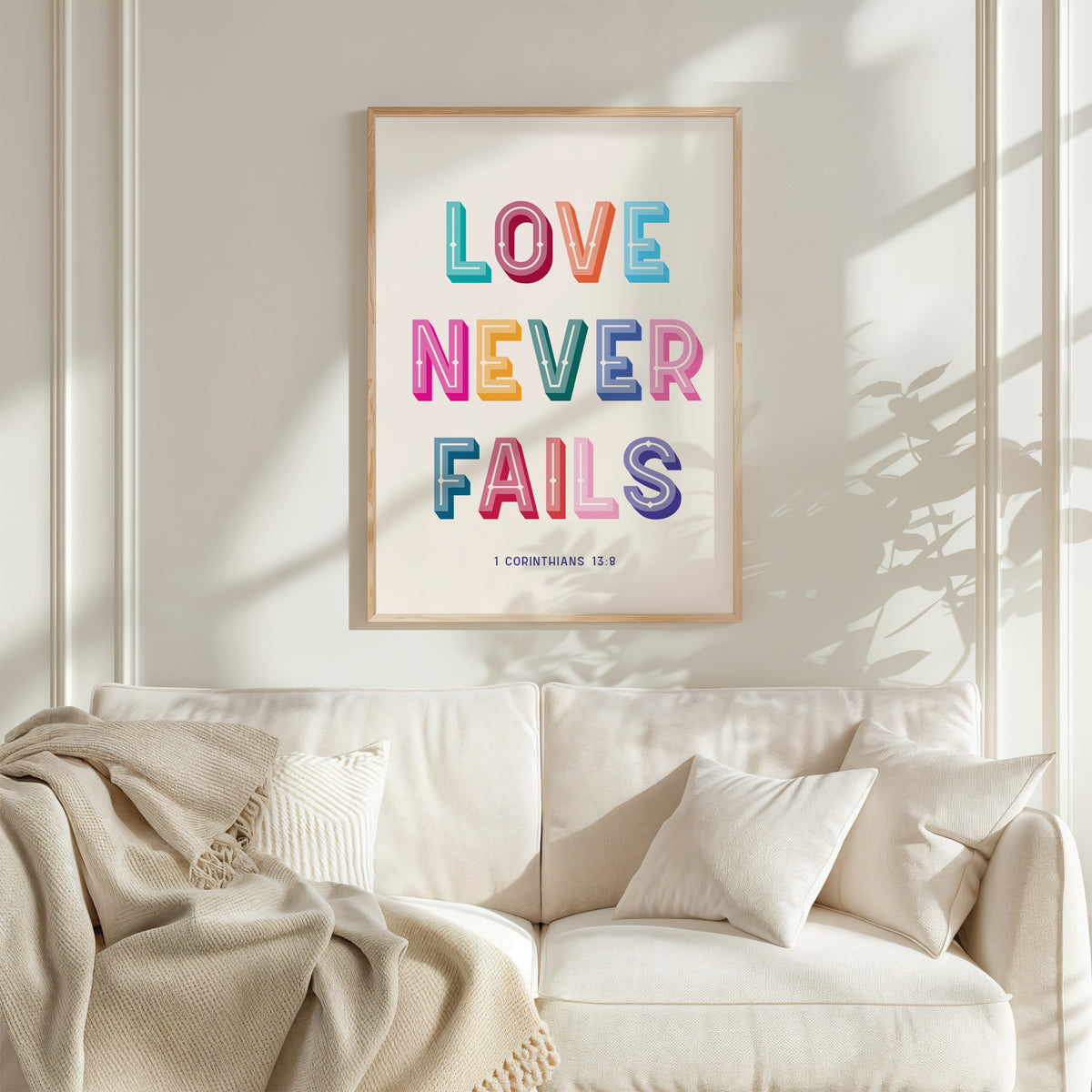 LOVE NEVER FAILS