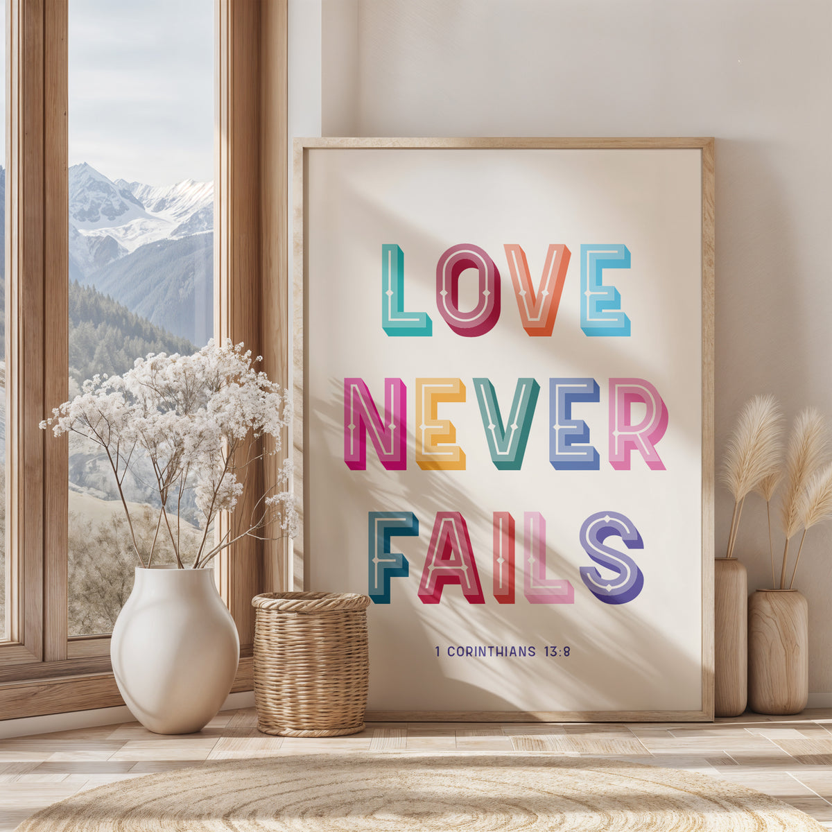 LOVE NEVER FAILS