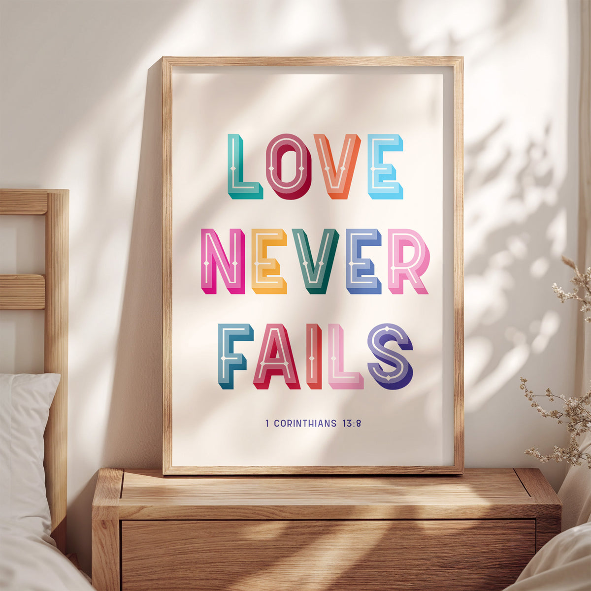 LOVE NEVER FAILS