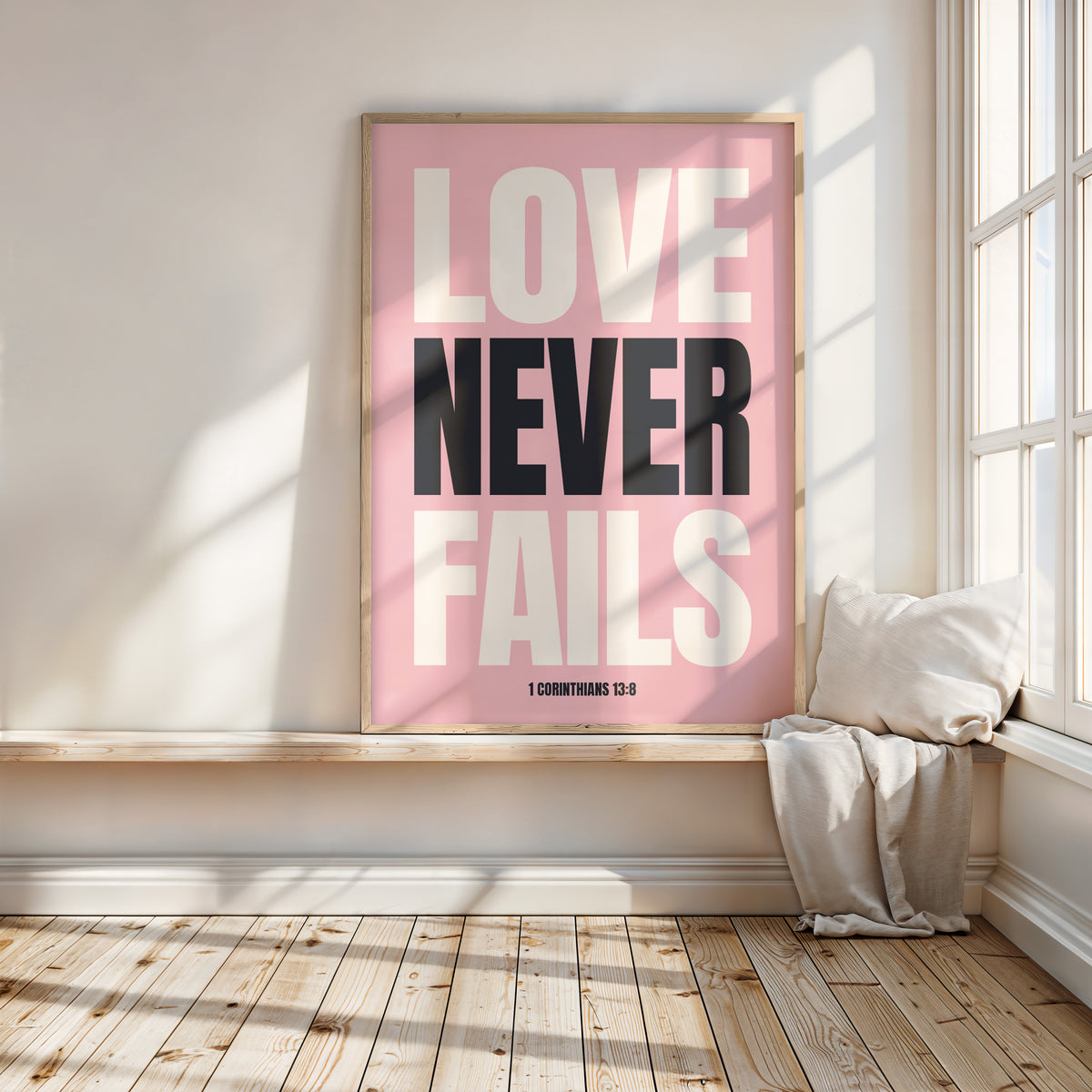 LOVE NEVER FAILS