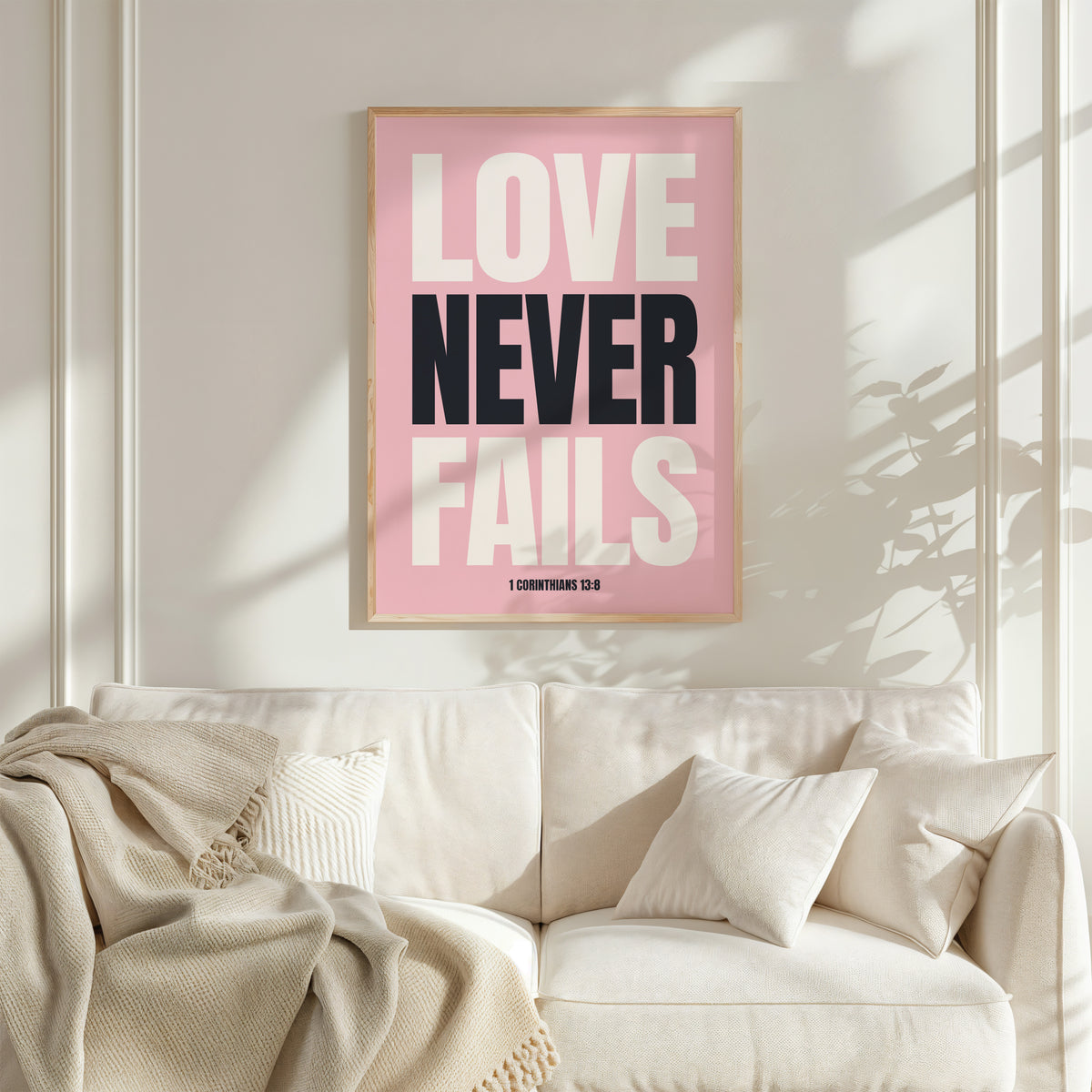 LOVE NEVER FAILS