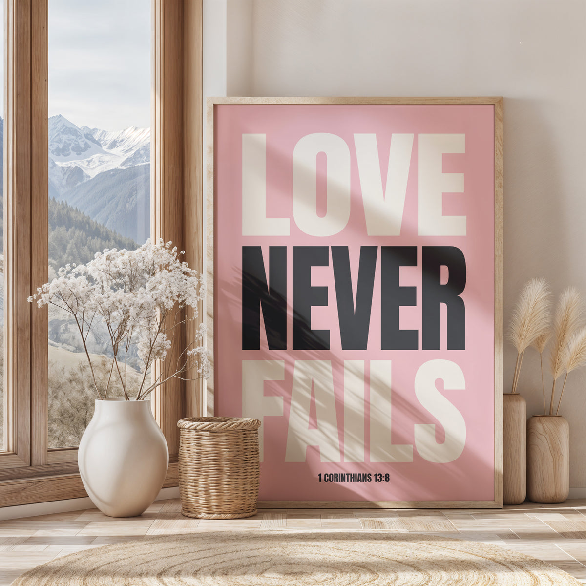 LOVE NEVER FAILS