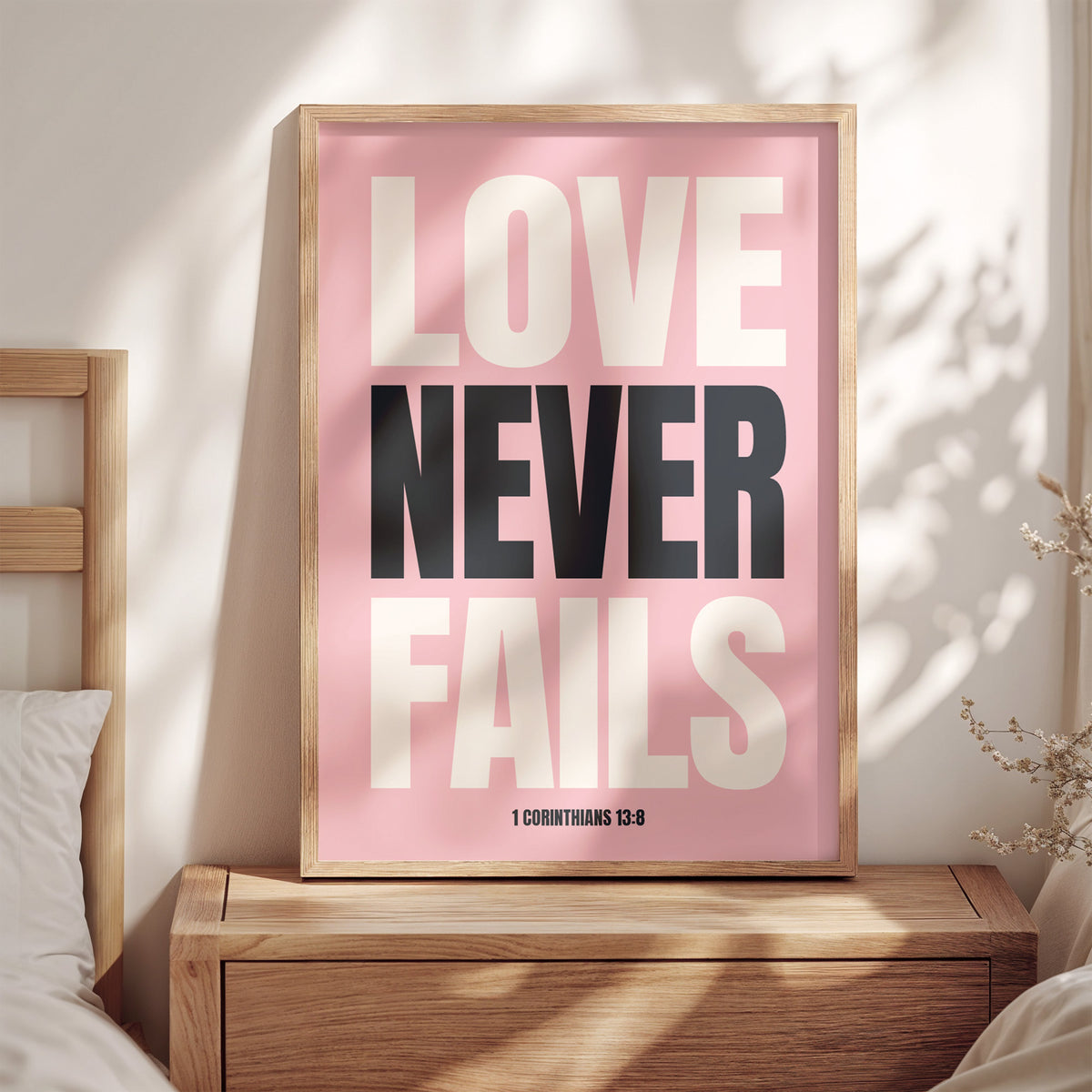 LOVE NEVER FAILS