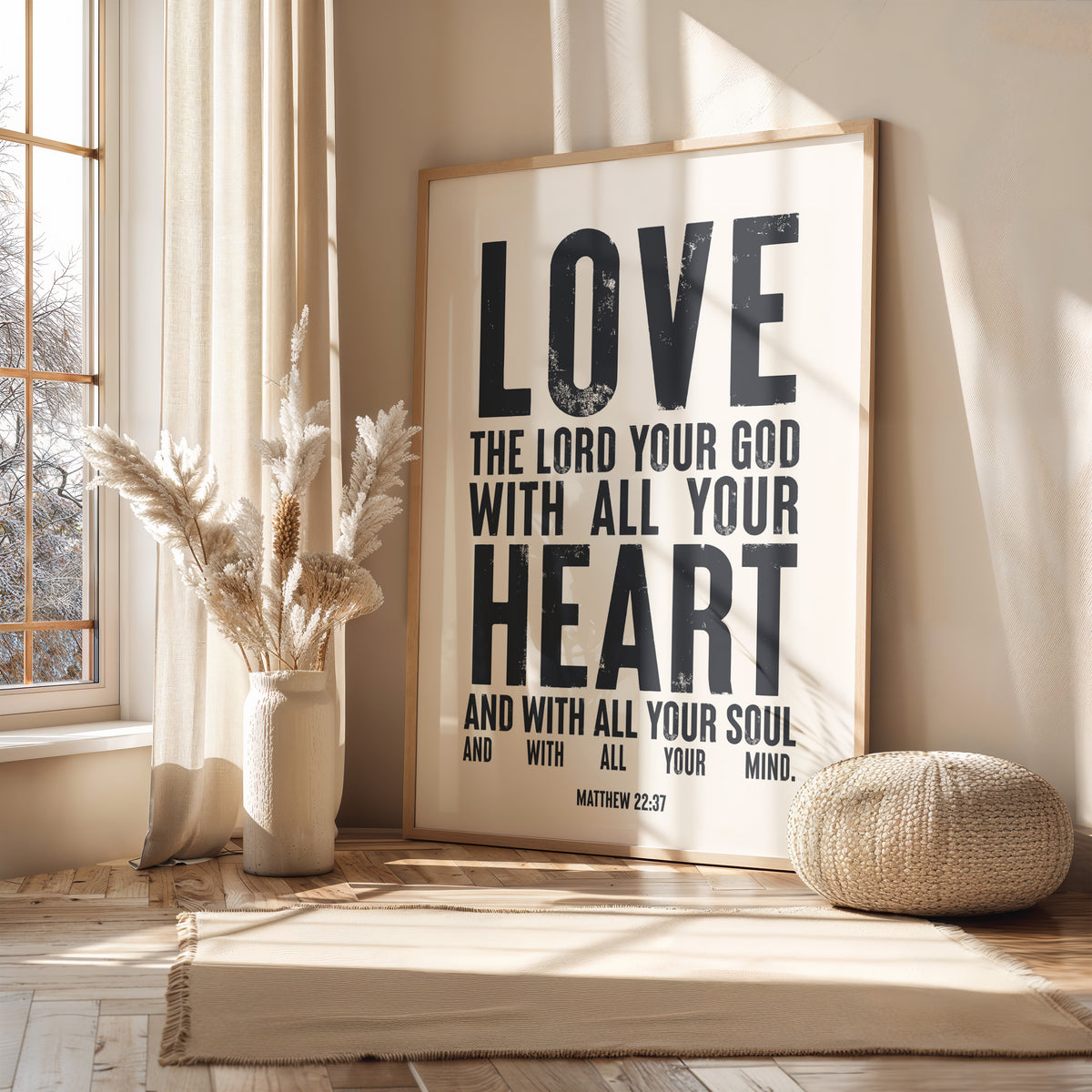 LOVE THE LORD YOUR GOD WITH ALL YOUR HEART