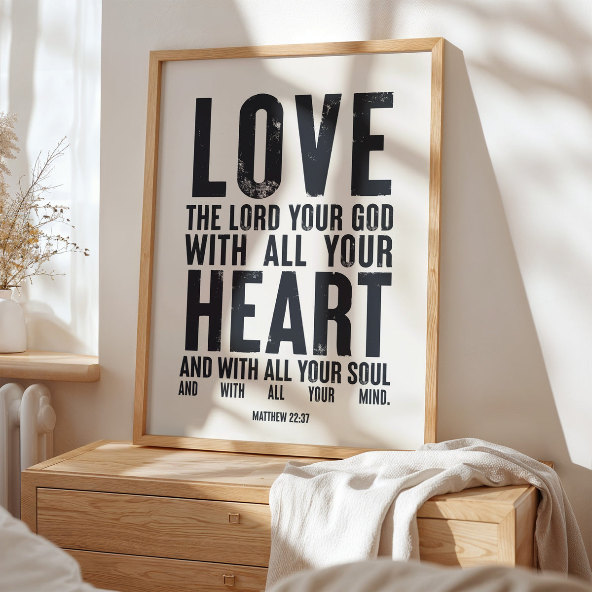 LOVE THE LORD YOUR GOD WITH ALL YOUR HEART