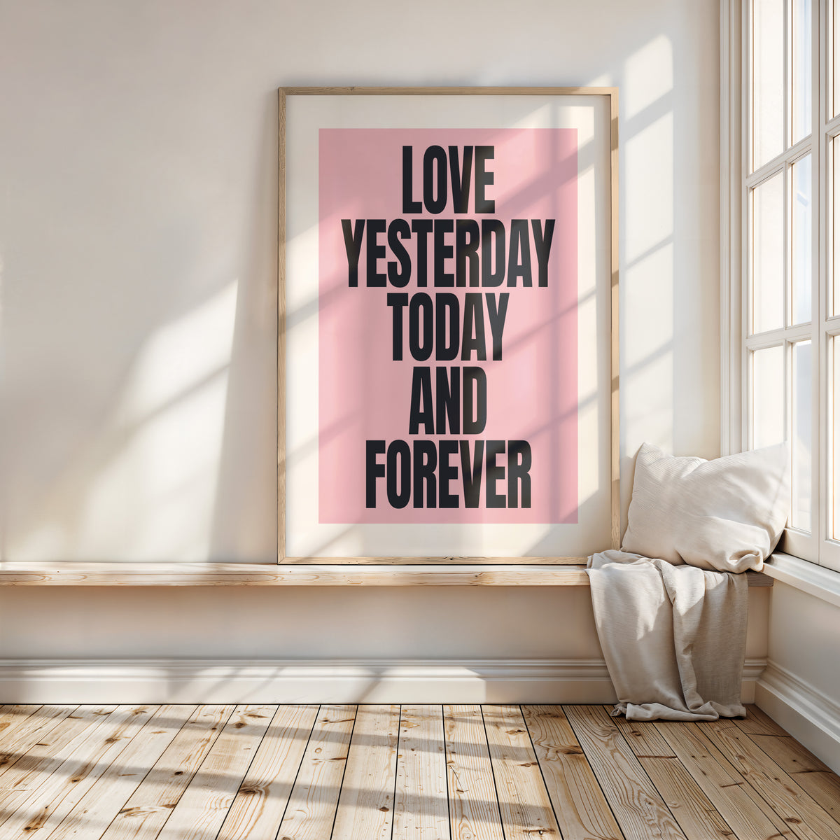 LOVE YESTERDAY TODAY AND FOREVER