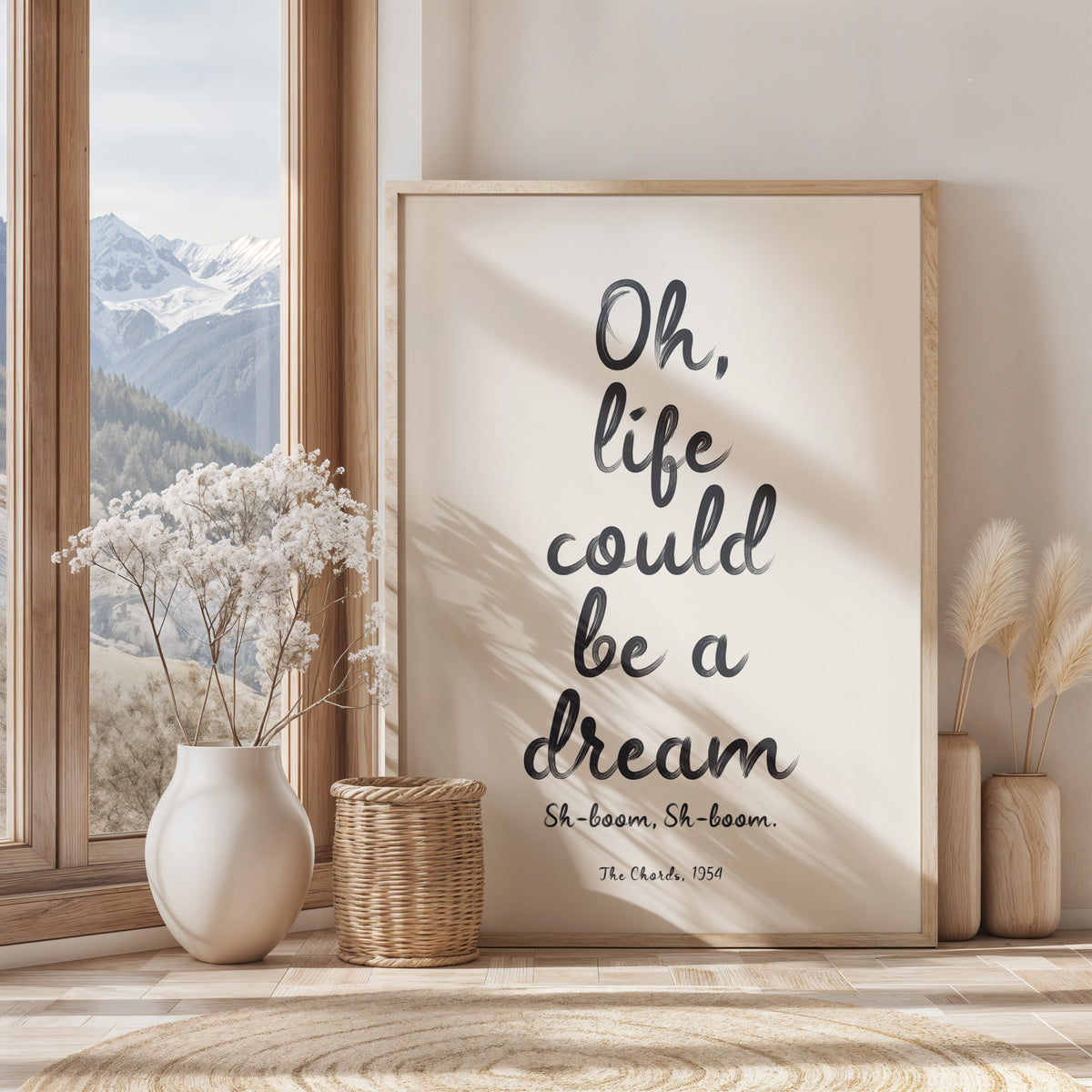 OH, LIFE COULD BE A DREAM - The Chords, Sh-Boom
