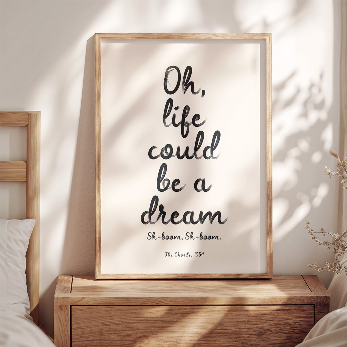 OH, LIFE COULD BE A DREAM - The Chords, Sh-Boom