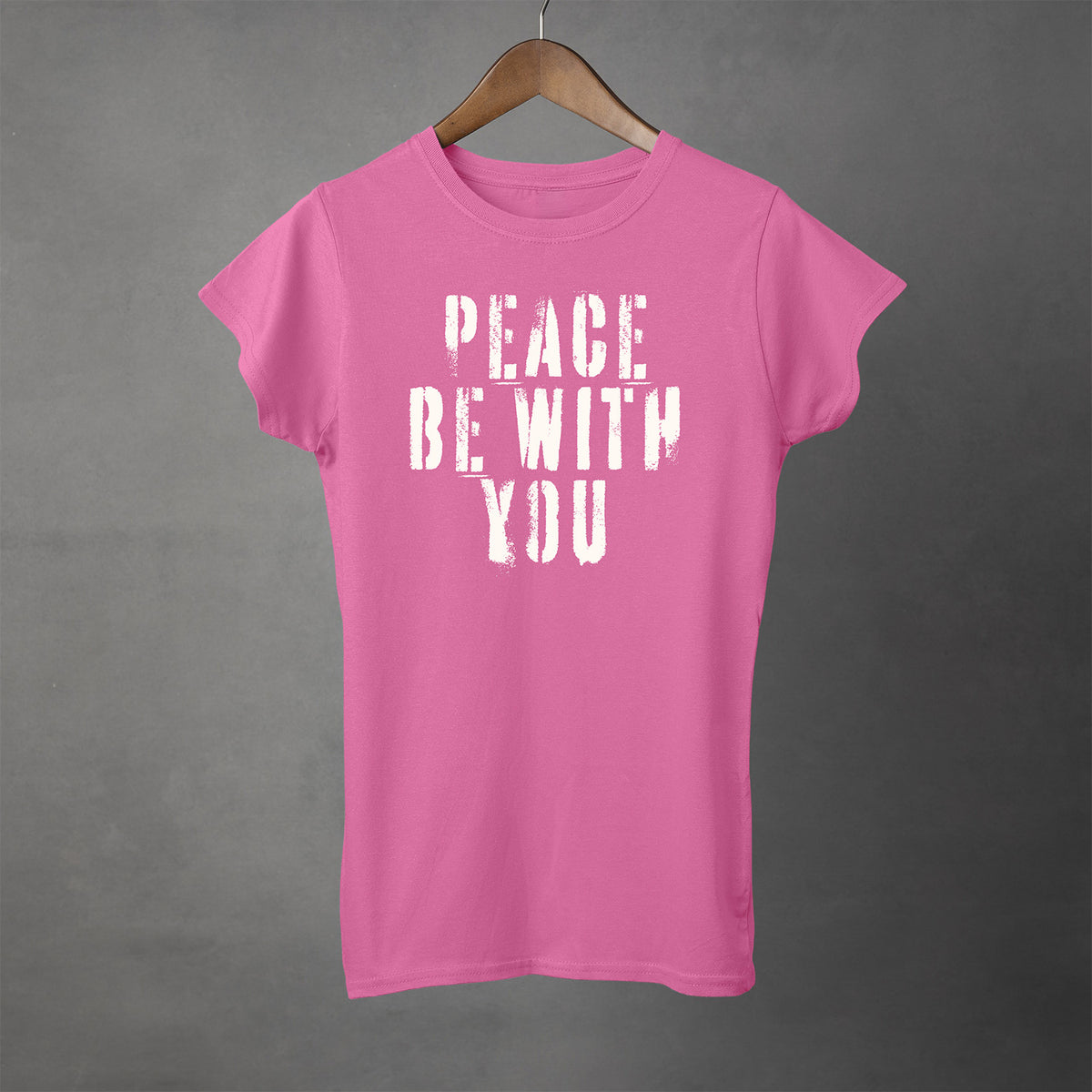 PEACE BE WITH YOU - Womens T-shirt