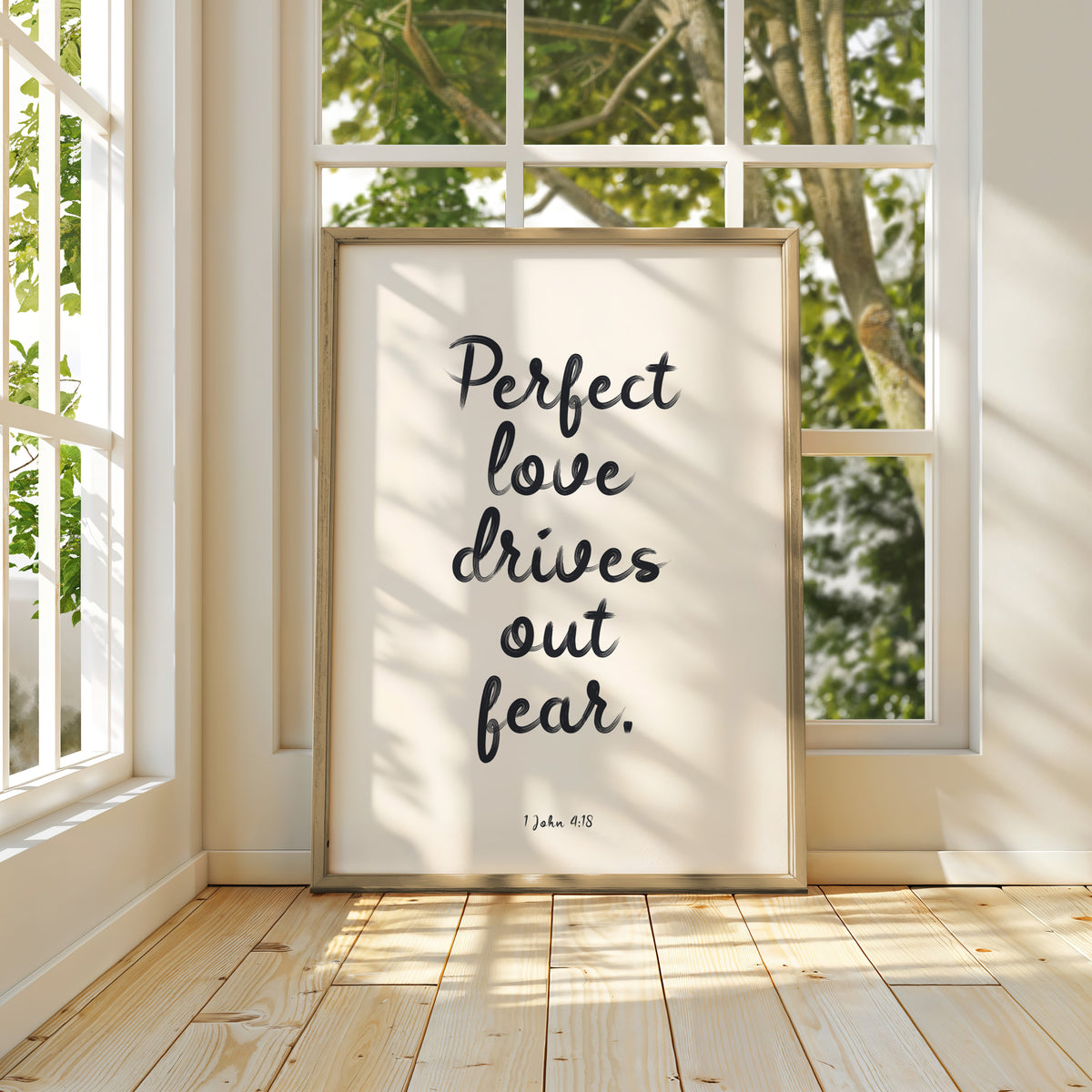 PERFECT LOVE DRIVES OUT FEAR
