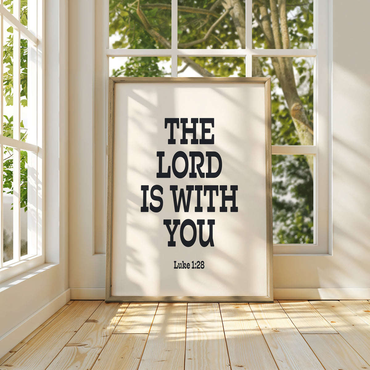 THE LORD IS WITH YOU