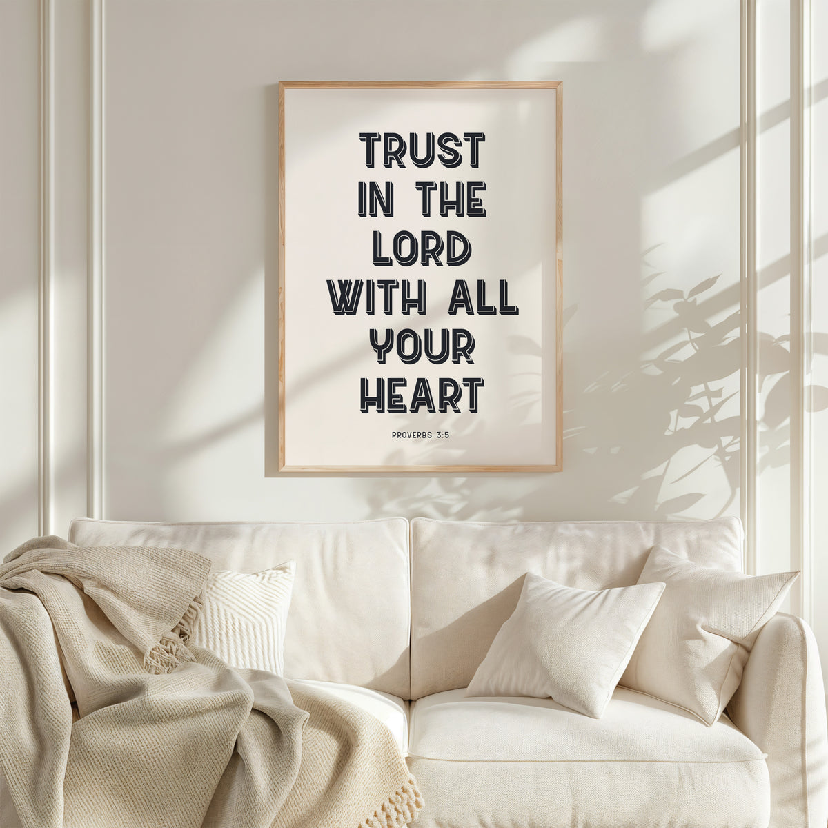 TRUST IN THE LORD WITH ALL YOUR HEART