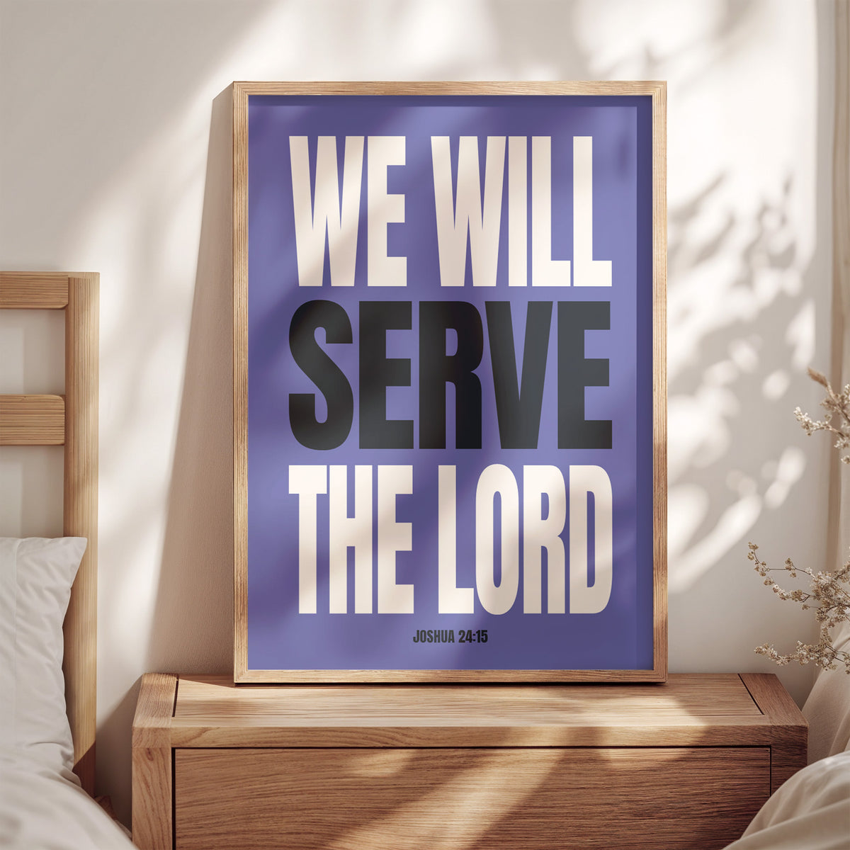 WE WILL SERVE THE LORD
