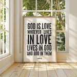 WHOEVER LIVES IN LOVE